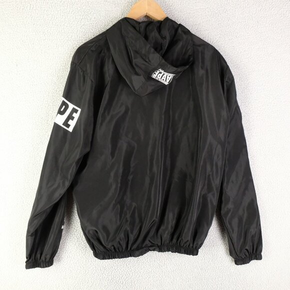 Aape By A Bathing Ape Jacket Mens Large Windbreaker Hooded AAPE Universe - Picture 6 of 10